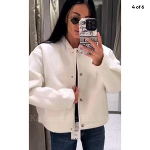 Zara  Soft Bomber Jacket  Size XXL